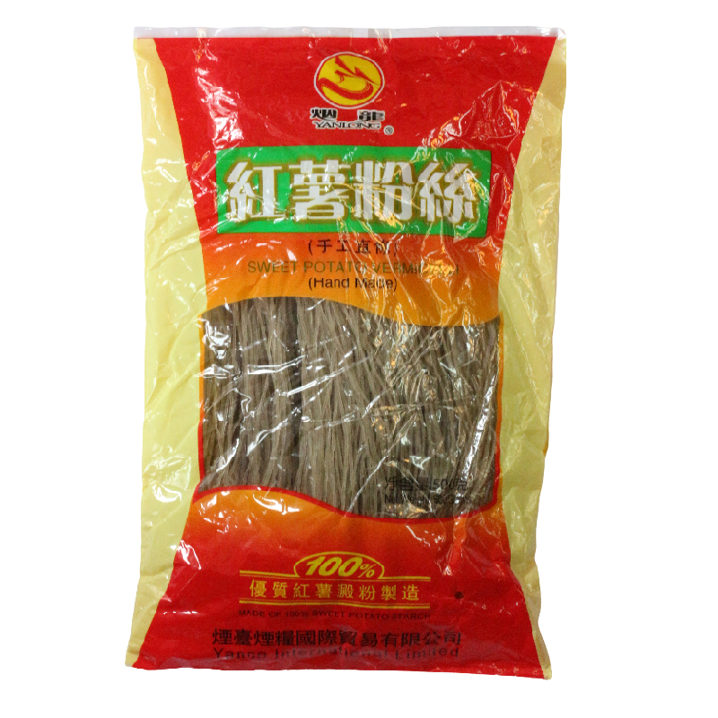 煙龍牌手工直條紅薯粉絲 500G