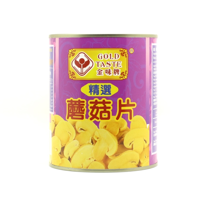 金味牌精選蘑菇片 850G