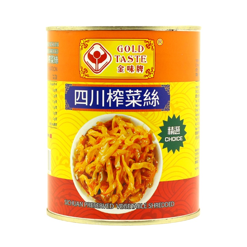 金味牌四川榨菜絲 1000G